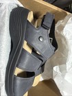 Kuru Coda Muse Women   s Size 9 Black Adjustable Strap Arch Support Sandals