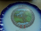 1915 Old Glory The Panama Canal W presidents Compliments Swan   Mattson Mn Plate