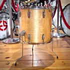 Used Vintage Ludwig Floor Tom 16x16 Refinished Natural - Fair