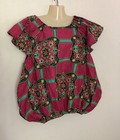 Jackpot Women   s Dashiki Peasant Top African Blouse Free Sz  xl - 1x  Pink Print