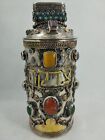 Handmade Judaica Tzedakah Charity Box Rare Beautiful Vintage