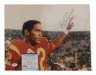 O j  Simpson Usc Trojans Signed Football Photo  Psa Authenticated Original