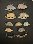 Great   Ww1 2 Australian 11 Piece Cap And Shoulder Bronze Insignia