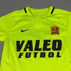 Valeo Futbol Jersey Mens Small Yellow Soccer Football Nike Dri Fit 16 Shirt