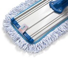 Zflow 18  Microfiber Dust Mop Pads 2-pack - Premium Commercial Grade 18  Blue