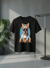 Cool French Bulldog Beer Graphic For Men Women T-shirt