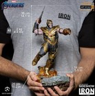 Thanos - Sideshow  Iron Studios 1 10th Scale  rare  Endgame Statue  Nib 
