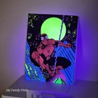 Vtg 1996 Spider-man Velvet Blacklight Poster  403 Marvel Rare 23 x35  Spider Man
