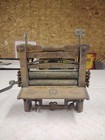 Antique Rival Horse Shoe Brand American Wringer Co  Wood Crank Wringer 1924 Patd
