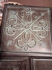 Signature Design By Ashley Embossed Metal Ceiling Tin Tiles Brown green Patina