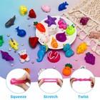 Mochi Squishy Toys 30 Pack Kids Party Favors Mini Fidget Stress Relief Classroom