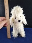 Vtg Russ Coquette White Poodle Dog Plush Stuffed Animal Stuffy  4fb