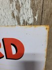 Vintage Lombard Sign Old Chainsaw Power Tool Hardware Store Metal Tin Tacker 