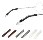 4-pair Silicone Eyeglass Ear Hooks   anti-slip Sport Grip For Glasses   Sunglasses