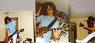 1970 s Vintage  3 5  X 5  Photo Teenager Boy Playing Electric Guitar 3 Photos