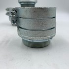 4 Pack 2  Conduit Squeeze Connector Non-insulated