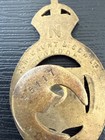 Genuine 1915 On War Service Lapel Badge 45117 Gaunt P1