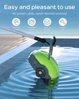 Wybotwybot Cordless Robotic Pool Cleaner Powerful Suction Dual-motor