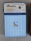 Vintage 1962 Aladdin Al65 Transistor Radio W Leather Case Japan