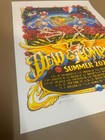 2023 Dead And   Company Tour Poster Red Rose Artist Edition S n Aj Masthay  296
