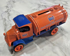Vintage Ertl 1926 Gulf Mack Tanker Bank Diecast Vehicle Orange 1985