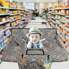 Shopping Cart Cover For Baby 2-in-1 High Chair Cover With Portable Cloth Bag    