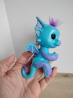 Wowwee Fingerlings Noa Baby Dragon Blue Interactive Electric Sound Motion Works