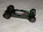 Afx Mega G  1 7 Narrow Ho Slot Car Chassis Gray 5 Spoke Rims Red Can