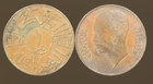 Set Of Two  1938 Iraq 1 Fils Coin