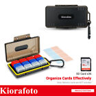 Dual Protection Memory Card Clear Plastic Case Holder Storage For Sd Microsd Tf