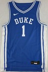 New Duke Blue Devils 1 Kyrie Irving Nike Dri-fit Basketball Jersey Youth L