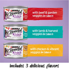 Purina Beneful Kitchen Creations Wet Dog Food Variety Pack Beef Chicken Lamb 3oz