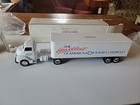 Ertl Chevrolet Semi Truck Bank Heartbeat Of America White Diecast 1 64   Box