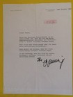 Max Schmeling Letter Typed Signed Personal In German Original 10 07 89 Rare Rv2