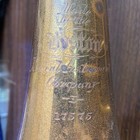 Antique 1910 Boston Musical Instrument Company Slide Trombone W Case  usa