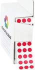 1 4 Inch Small Dot Sticker  Red Small Circle Stickers  Red Dots Labels  Small   
