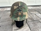 Erdl Camo Cover Vietnam M1 Paratrooper Helmet Major Rank Army Military