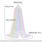 Princess Rainbow Bed Canopy Hanging Dome Mosquito Net Tent For Girls Room Decor