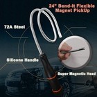 Magnetic Pickup Tool - 24    Bend-it Flexible Magnet Pick-up Sweeper Bendable   