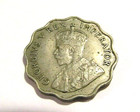 1934 Cyprus 1 Piastres Wavy Edge Coin