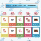 Cvc Word Flash Card Games Sight Words Reading Writing Small  Colorful 