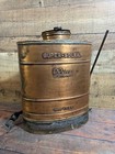 Antique Super Soleil Perras Copper brass Metal Backpack Tank Garden Wine Sprayer