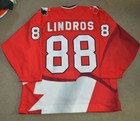 Vtg Eric Lindros Team Canada Authentic Hockey Jersey Sz 52