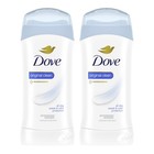 Dove Antiperspirant Deodorant Stick Original Clean 2 6 Oz 2 Pack
