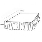 100  French Linen Ruffled Bed Skirt gathered  Bed Skirt natural Washed Finish