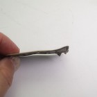 Vtg 1942 California Bicycle License Plate Long Beach   Lbbl Wwii Era