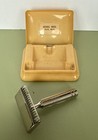 Vintage Ever Ready Single Edge Razor With Celluloid Case Henkel Bros  Rare