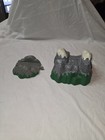 Wooden Train Mountain Tunnel Rock Lot Brio Compatible Scenery Accessory Thomas