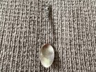Antique Signed  Sterling Individual Demitasse Spoon 4 1 8 Inches 6 5 Grams