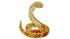 Giant Snake Stuffed Animal  110 Inch Large Snake Lifelike Plush- 2 Pack